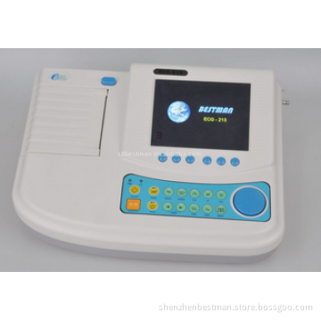 Bestman ECG/EKG machine with LCD touch screen Analysis System